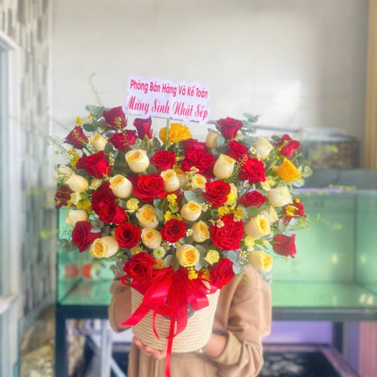 Giỏ Hoa GH09