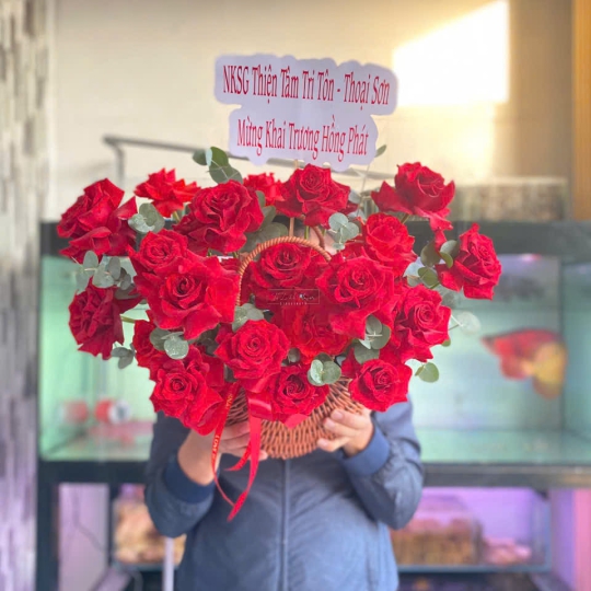 Giỏ Hoa GH02