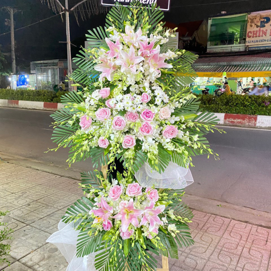 Vòng Hoa Đám Tang Giá Rẻ - Mua Hoa Đám Tang Ở Long An