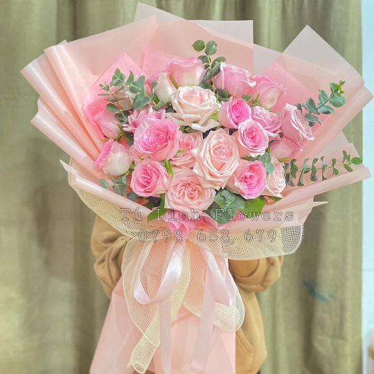 Hoa Tươi Tặng 20 Tháng 10 - Trắng